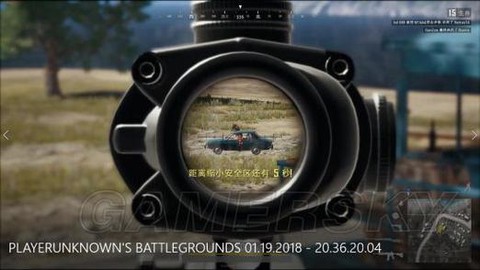 绝地求生怎么开瞄准镜