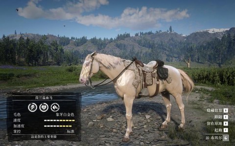 荒野大镖客2什么马好